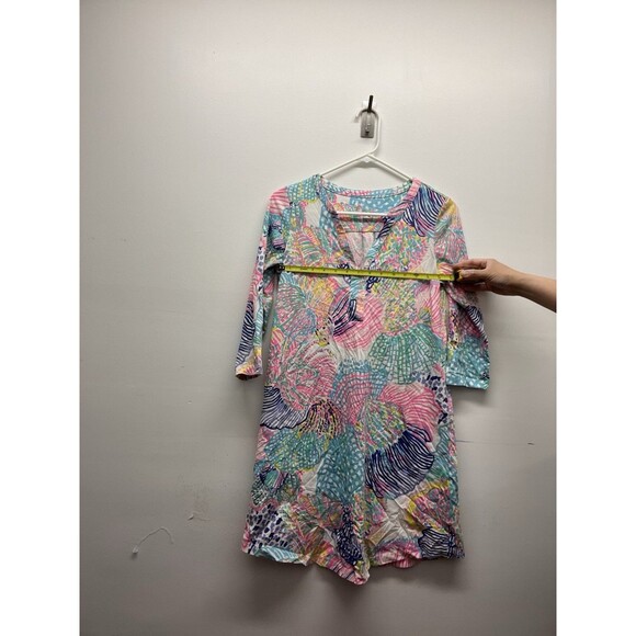 Lilly Pulitzer Women's 3/4 Long Sleeve Amina Dress Vibrant Multicolor Size Small - Picture 5 of 9